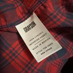 Grayson by Frank & Eileen The Hero Plaid Button Down Shirt Red Blue Size M Size M Photo 5