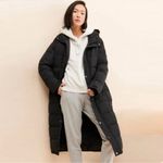 Free People by Universal Standards Everest Long Hooded Puffer Photo 2