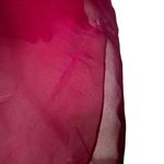 La Femme  Strapless Prom Formal Dress Gown Cranberry Size 6 NWT Photo 12