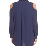 Pleione ✨
Women's Blue Cold Shoulder Blouse✨ Photo 1