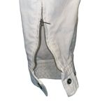 Tommy Hilfiger Vintage Moto White Denim Jean Jacket size 6 Photo 7