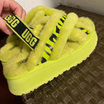 UGG Womens  disco cross slide animalia green 8 Photo 6