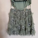 Mac Duggal  Floral Beaded Ruffle Mini Dress Photo 12