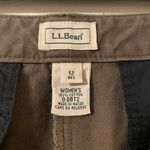 Womens L.L. Bean 0DBT2 Brown Chinos Khakis Slacks Size 12 Photo 2