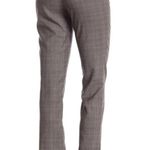 frame denim Plaid 100% Wool Pants in Tan Multi Slit Hem Ankle Dark Academia 16 Photo 5