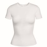 SKIMS  Cotton Jersey T-Shirt in Marble, Size X-Small Photo 6