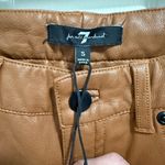 7 For All Mankind  faux leather pants! NWOT! Photo 2