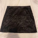 Satin Mini Skirt With Floral Detailing Multi Size M Photo 1