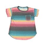 Sew in Love Multicolor short sleeve tee size medium Green Photo 4