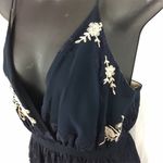 Haute Hippie Silk Embroidered Floral And Lace Maxi Dress Size 4 Photo 5