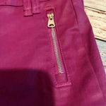 Bebe  Vintage Pink Zipper Pants 26 Photo 2