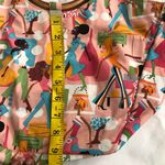 Neiman Marcus Retro  tote bag purse wooden handle  Measurement in pics Photo 2