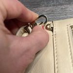 Stella & Dot COVET Waverly leather clutch to crossbody ivory gold purse ($299) Photo 12