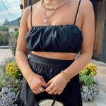 Show Me Your Mumu  - Cartagena Crop Top in Black Photo 4