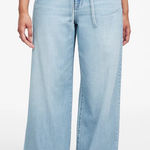 Madewell NWOT Curvy Superwide-Leg Jeans in Ashbury Wash: Airy Denim Edition 30 Photo 0