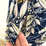 Iolani Hawaiian Tropical Sleeveless Shift Dress Blue Hawaii Vacation size Small Photo 6