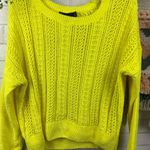 New York And Company Distressed Boho Sweater SZ S Photo 5