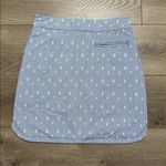 Peter Millar Peter Millar 18” Alice Petal Hem Blue Print Golf Skirt Skort Size Small Photo 2