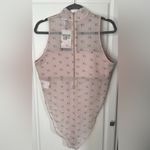 Nike NEW! Women's  Air Printed Mock-Neck Bodysuit Photo 3