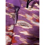 ZARA  Purple Mini Cocktail Dress Women S Cutout Front Chiffon Ruched Sexy NYE NWT Photo 5