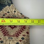 Vintage Willowbend Womens Tapestry Vest Size L Western Aztec USA Rodeo Cowgirl Size L Photo 6