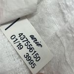 Aerie White Striped Oversized Drawstring Beach/Pool V-Neck Coverup w/ Slits-XS-S Photo 12