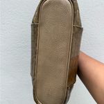 Brighton Croc Olive‎ Green Shoulder Bag Purse Zipper Charm And Dust bag B Tan Photo 7