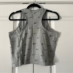Nike  | Women’s Sportswear Logo Print Cropped Tank Top | Medium Photo 3
