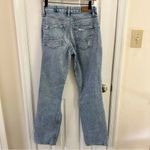 American Eagle  Women’s Curvy Straight Jeans Size 2 Long Photo 7