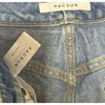 PacSun  Women's Mom Jeans Blue Denim Straight Size 24 Photo 4