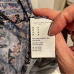 American Eagle  NWT high low kimono wrap country blue floral size medium Photo 6