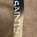 NFL New Orleans Saints Leggings Womens Small Black and Gold Team Apparel Fitted Photo 1