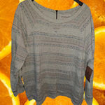 Ruff Hewn New  Knit Sweater with Back 1/4‎ Zip Size XL Photo 0