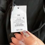 Auden NWT  Black Sheer Chemise Tank Top Photo 6