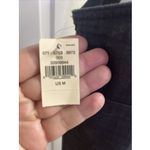 Aerie  Dark Gray Gauze Overalls Pockets Adjustable Straps Rolled Hem Medium NWT Photo 10