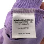 The Mayfair Group I'm So Thankful You Exist Sweatshirt Purple One Size Petite Photo 9
