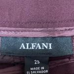 Alfani Women's Purple High Waisted Flared Bootcut Trousers Dress Pants Size 2S Photo 3