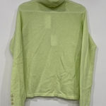 J. McLaughlin  Cabot Sweater Small NWT $248 100% Cashmere Turtleneck Green Solid Photo 0