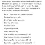 Fitkicks Slip On Athleisure Shoes Blue Green Flex Size Medium (7 Photo 11