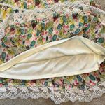 Notations  Butterfly Floral Colorful Tiered Midi Skirt Lace Women’s XLP Boho Photo 2