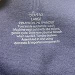 Soma  High Rise Navy Blue Seamless Leggings Size Large GUC #6308 Photo 2