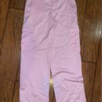 H&M Divided Light Pink cargo pants wide leg woman’s size 2 EUC Photo 1