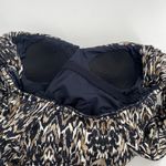 Badgley Mischka  Ruched Wrap One Piece Swimsuit Size 6 Photo 4