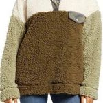 Thread and Supply Elm Color block Fleece with Long Sleeve in Jasmine Camo NWT Lg Photo 0