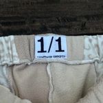 Cream/Tan Neutral 1/1 Luminate Thrifts North Face Handmade Patchwork Sweatpants Size XS Photo 2