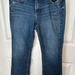 Silver Jeans Co Suki Slim Boot Jeans Medium Wash Distressed Size 14 L31 Photo 0