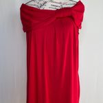 Rachel Pally red off the shoulder shift dress size XS extra small NWT Photo 0