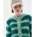 ZARA  Open Knit Textured Cardigan Sweater Photo 4