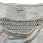 Frederick's of Hollywood  white long‎ sleeve shirt size xl Photo 6