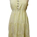 Sonoma Linen blend tiered midi dress Photo 0